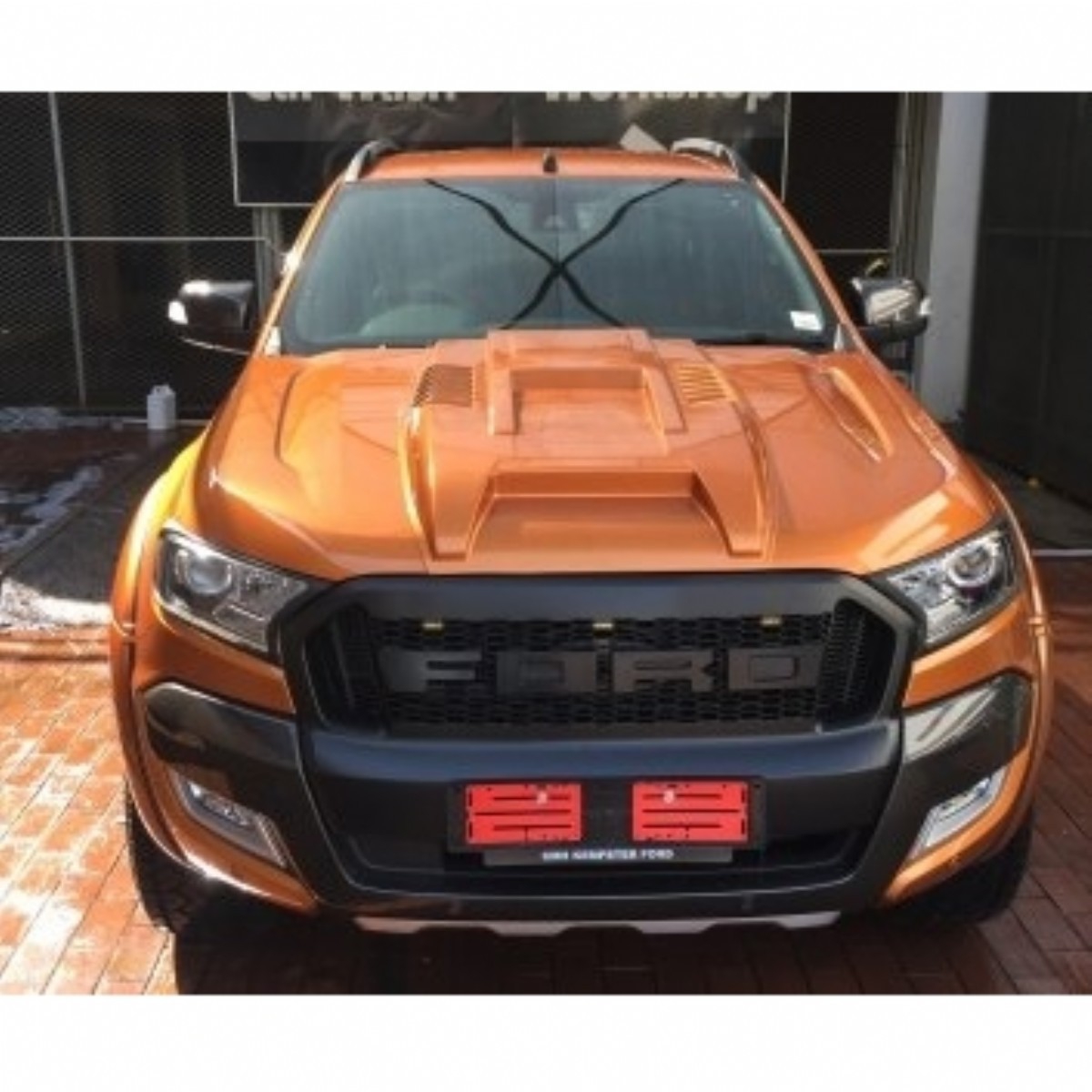 Ducki Ford Ranger 2016-2022 Kaput Kaplama Şişirme