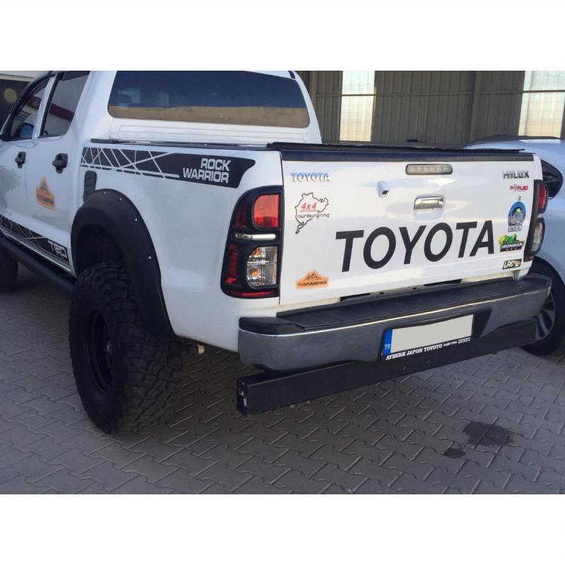 Ducki Toyota Hilux Vigo 2012-2015 Stop Çerçevesi Siyah