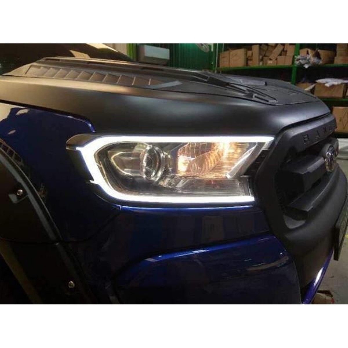 Ducki Ford Ranger 2016-2022 T7 Ledli Far Çerçevesi