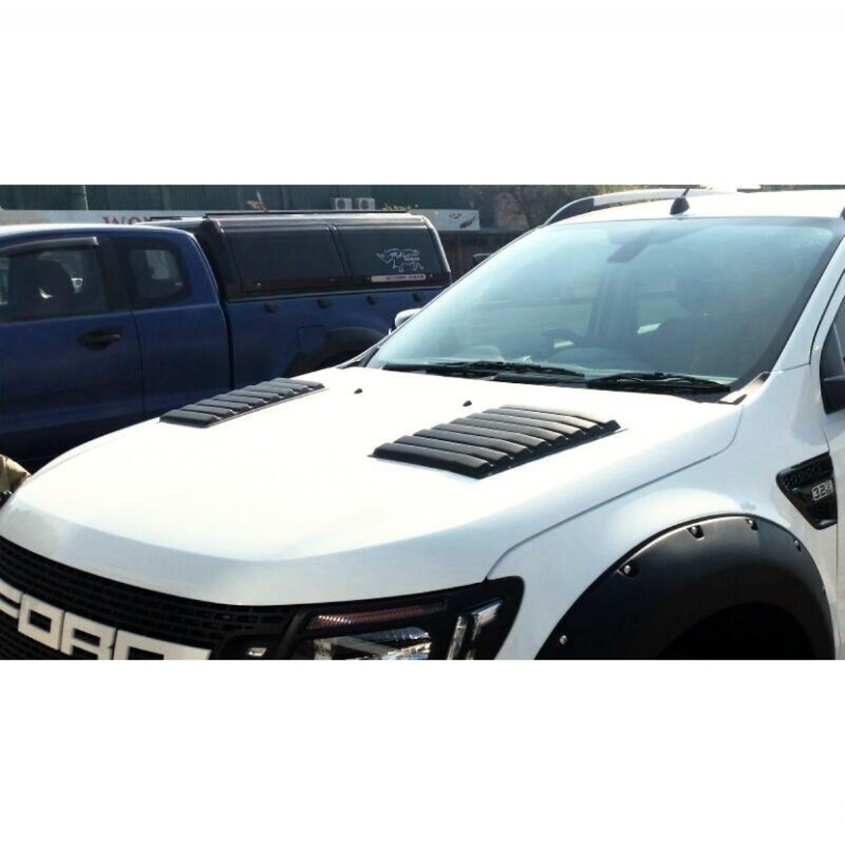Ducki Ford Ranger 2012-2022 Kaput Yan Şişirme
