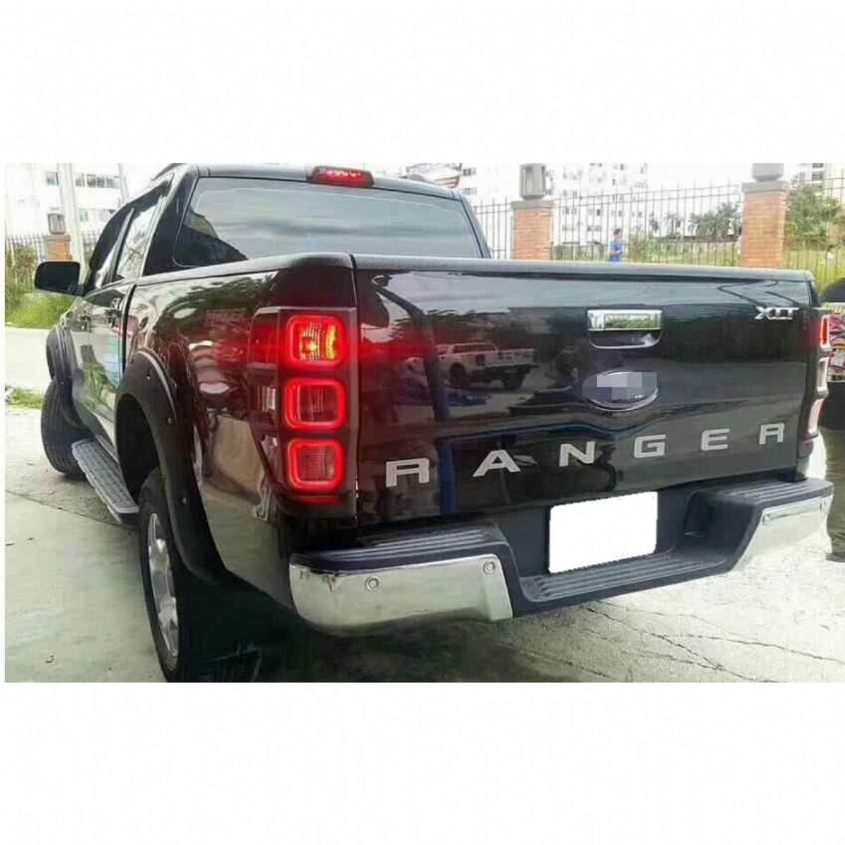Ducki Ford Ranger 2012-2022 Ledli Stop Çerçevesi