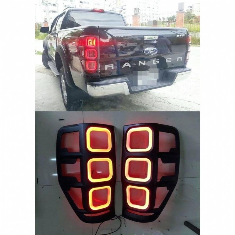 Ducki Ford Ranger 2012-2022 Ledli Stop Çerçevesi