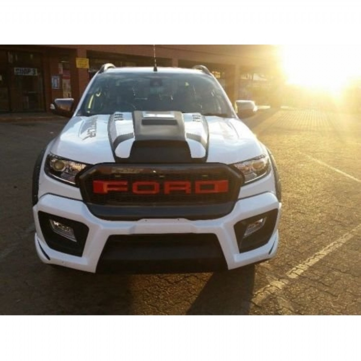 Ducki Ford Ranger 2016-2022 Kaput Kaplama Şişirme