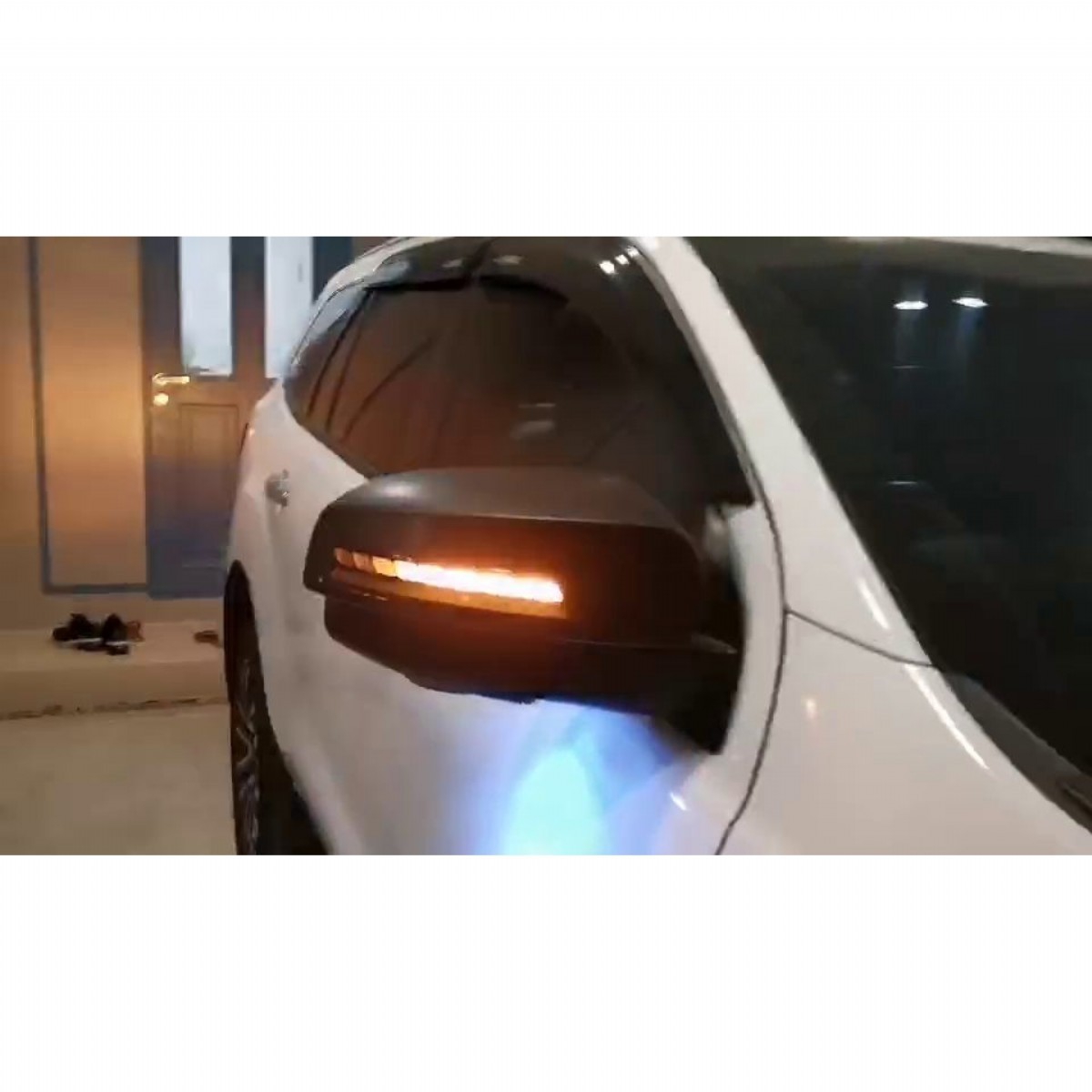 Ducki Ford Ranger 2016-2022 Ledli DRL+Sinyalli Led Ayna Kapağı Kaplaması