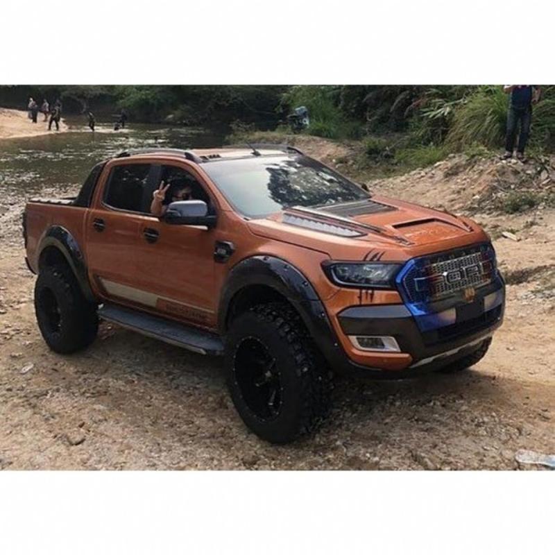 Ducki Ford Ranger 2016-2022 Gergedan Kaput Kaplama Şişirme