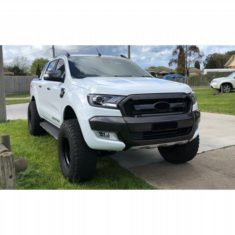 Ducki Ford Ranger 2016-2022 Ledli Mustang Tipi Far Siyah