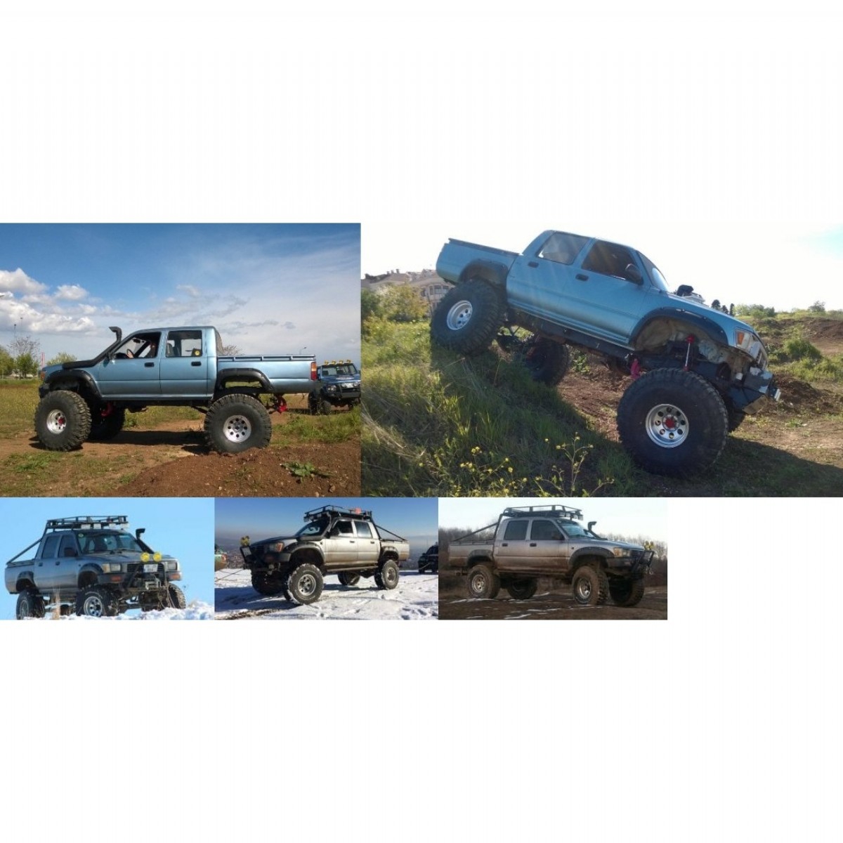 Toyota Hilux LN106 Dodik (Plastik Malzeme)