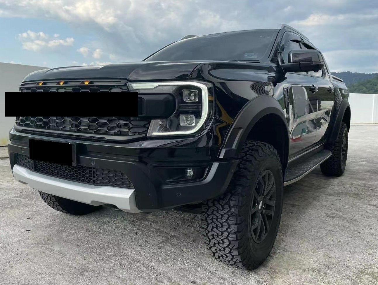 Ducki Ford Ranger 2023 ve sonrası için Raptor Kit