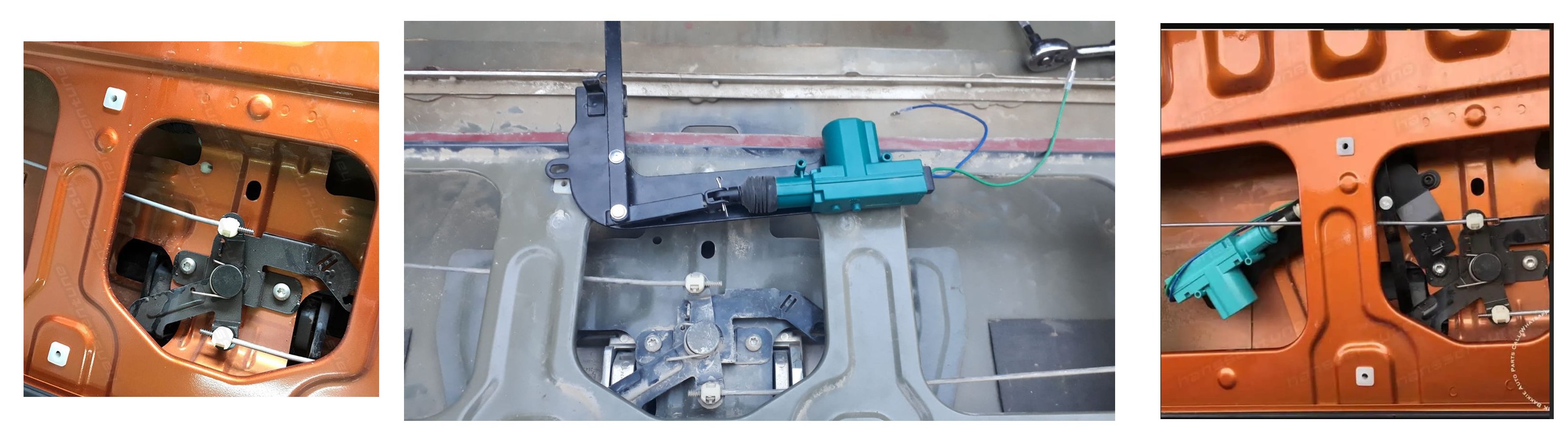 Ducki Ford Ranger 2012-2015 Arka Kapak - Bagaj Merkezi Kilit Seti
