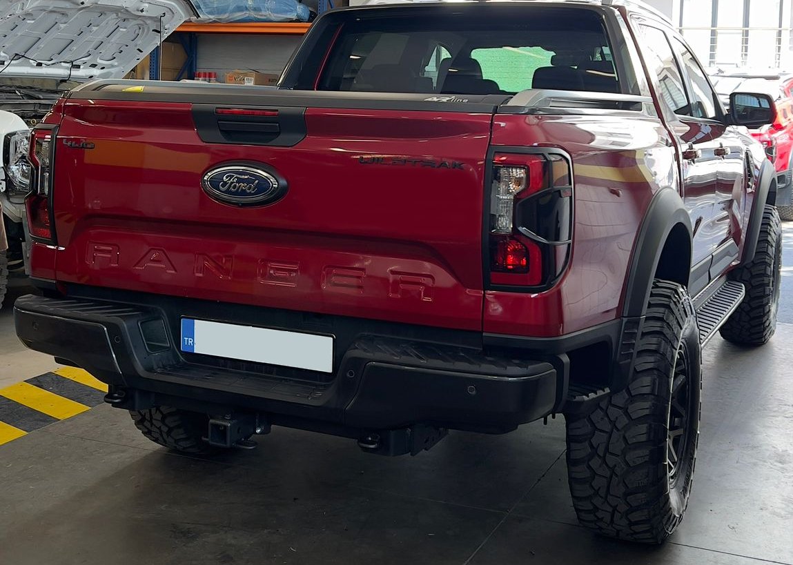 Ducki Ford Ranger 2023 ve sonrası Ayarlanabilir Sökülebilir Çeki Demiri