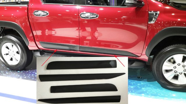 Ducki Hilux Revo 2020 ve sonrası Kapı Altı Dodiği Kapı Kaplama Küçük