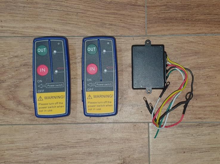 Vinç için Kablosuz Kumanda 2li 12volt