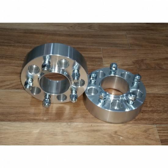 Ducki Ssangyong ve Mercedes 5x130 için 40-50mm Aluminyum Spacer (Çıkıntılı)