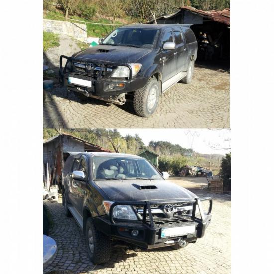 Toyota Hilux 06-11 Vinçli Demir Ön Tampon