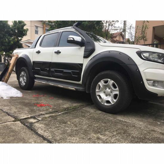 Ducki Ford Ranger 2012-2022 Kapı Altı Dodiği Kapı Kaplama Büyük (ABS Plastik)