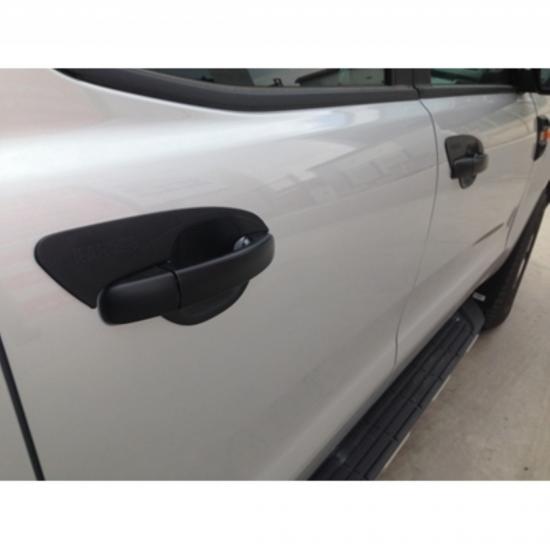 Ducki Ford Ranger 2012 sonrası Kapı Kolları Siyah (ABS Plastik)