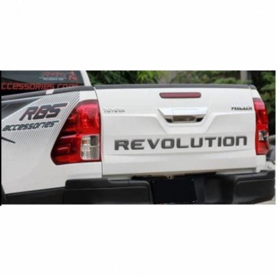 Ducki Hilux Revo 2015-2019 Arka Kapak Kaplaması (ABS Plastik)