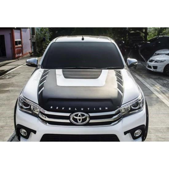 Ducki Hilux Revo 2015-2019 Kaput Kaplama Şişirme (ABS Plastik)
