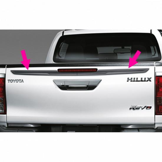 Ducki Hilux Revo 2015-2019 Arka Kapak Stop Çıtası (ABS Plastik)