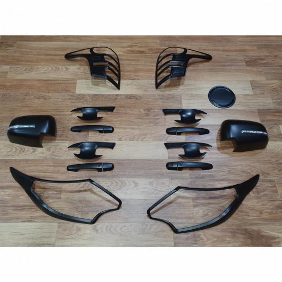 Ducki Mitsubishi L200 2015-2019 Black Edition Paketi Çerçeve Seti (ABS Plastik)