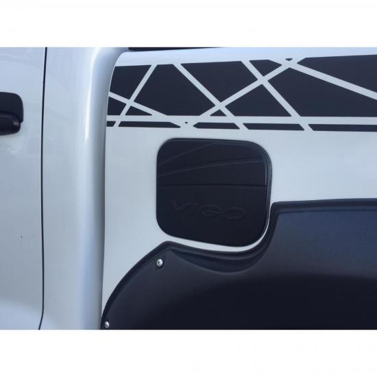 Ducki Toyota Hilux Vigo 2012-2015 Depo Kapağı Siyah (ABS Plastik)