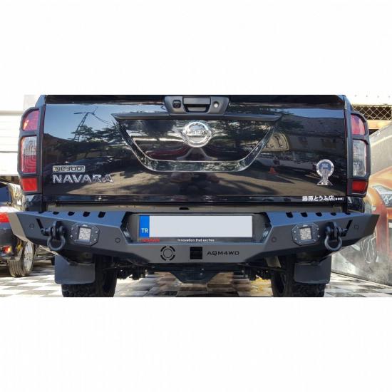 Nissan Navara 2015 ve sonrası Demir Arka Tampon / Koruma Demiri