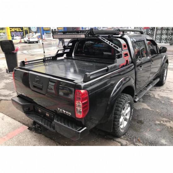Nissan Navara D40 Demir Roll bar Kasa Üstü Sepet