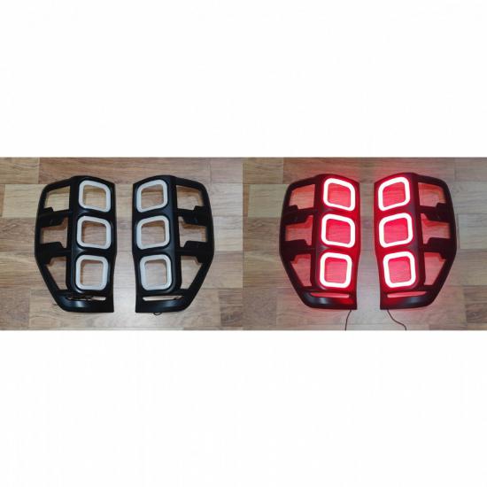 Ducki Ford Ranger 2012-2022 Ledli Stop Çerçevesi (ABS Plastik)