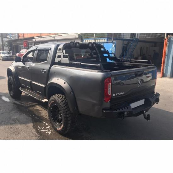 Mercedes X Class Ledli Demir Roll bar