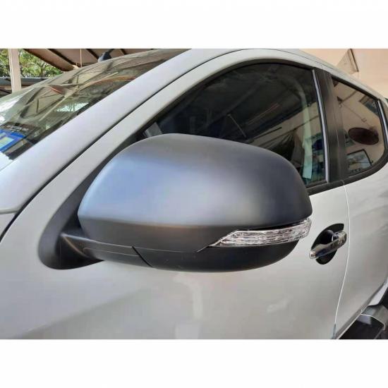 Ducki Mitsubishi L200 2019 sonrası Ayna Kapağı Kaplaması (ABS Plastik) 
