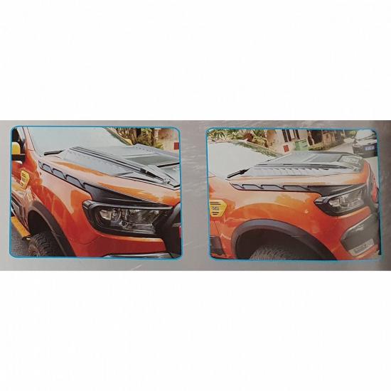 Ducki Ford Ranger 2016-2022 Kaput Yan kaplama (ABS Plastik)