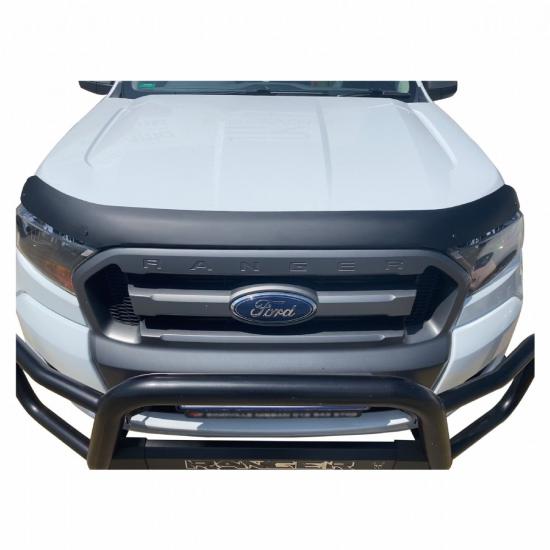 Ducki Ford Ranger 2016-2022 Kaput Ön Kaplaması Yapıştırmalı (ABS Plastik)