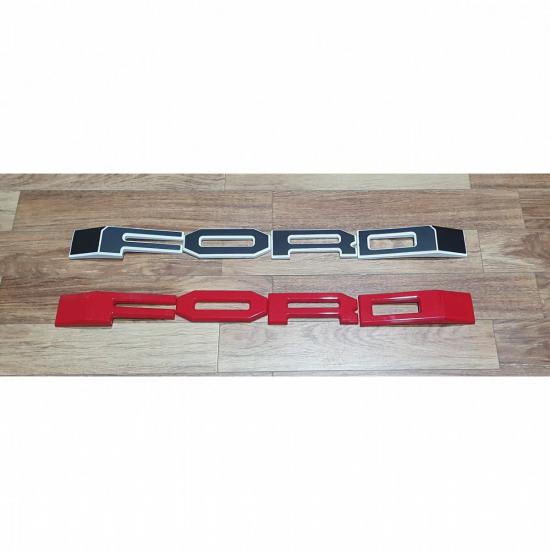Ducki F-O-R-D  Ford harfleri Seti Genişlik 90cm  (ABS Plastik)