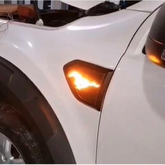 Ducki Ford Ranger 2016-2022 Mustang Ledli Yan Hava Kapağı
