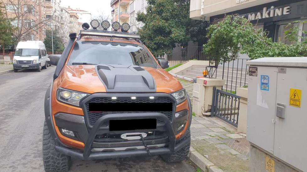 Ducki Ford Ranger 2012-2022 için Vinç Montaj Tablası / Sehpası