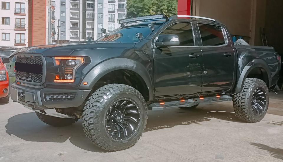 Ducki Ford Ranger 2012-2022 GEN2 F150 Dönüşüm Kiti (Sac Çamurluk) ,  Ranger F150 Dönüşüm Kiti