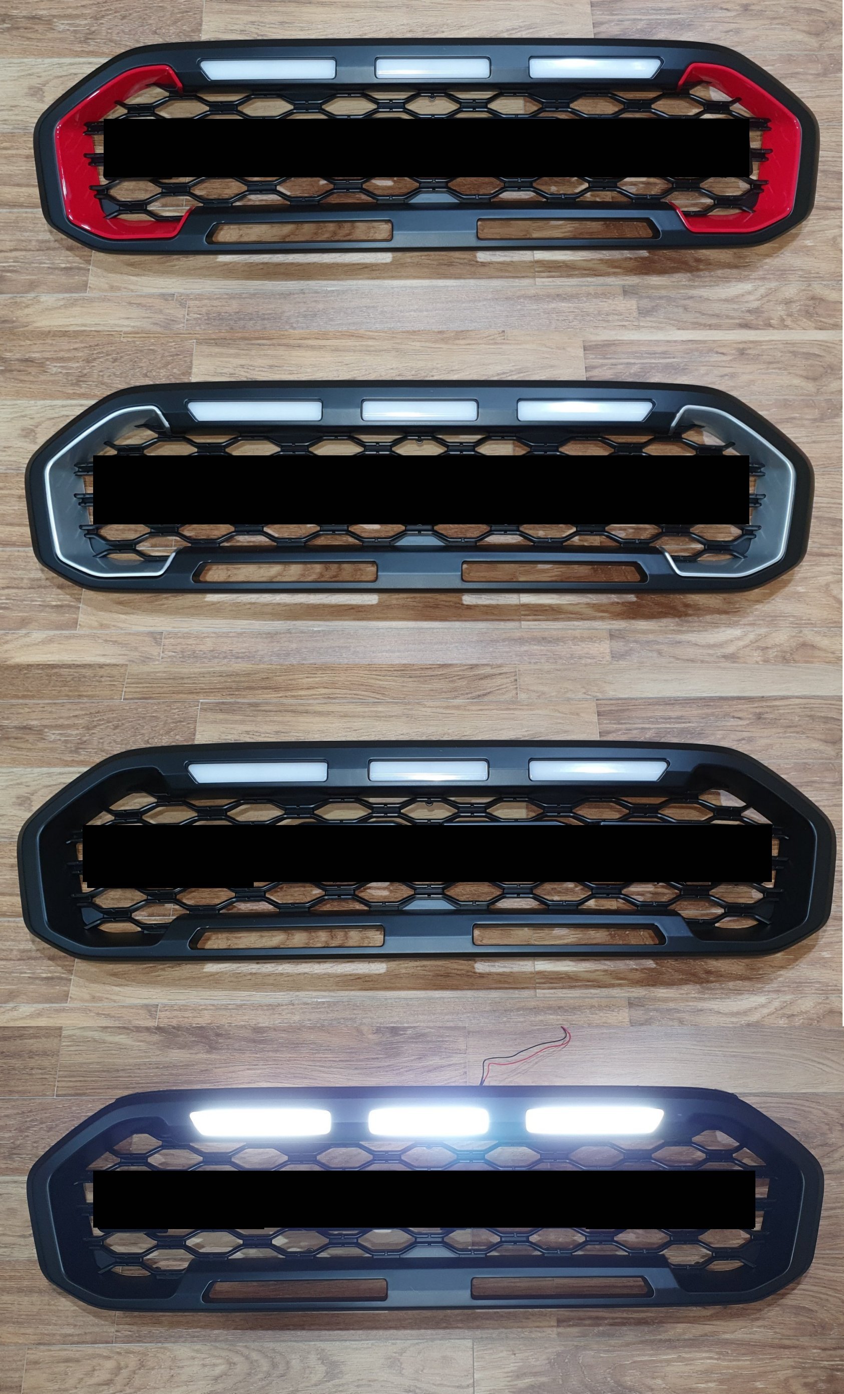 Ford Ranger 2019-2022 XLT Stormtrak uyumlu Mustang Panjur (ABS Plastik)